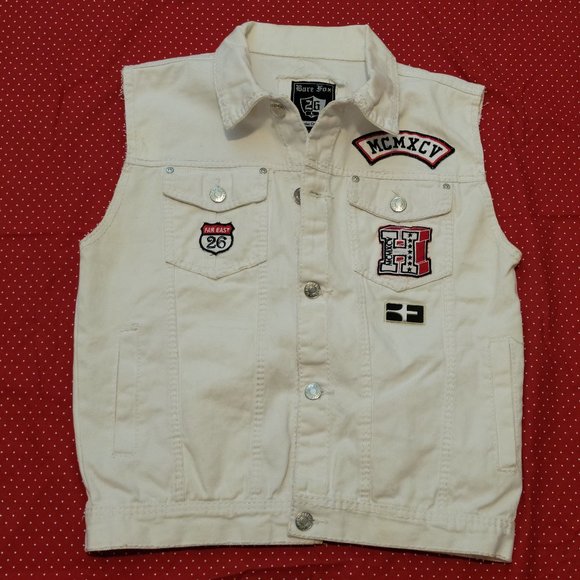 Vintage Denim Jacket Vest (RARE) - Picture 4 of 7